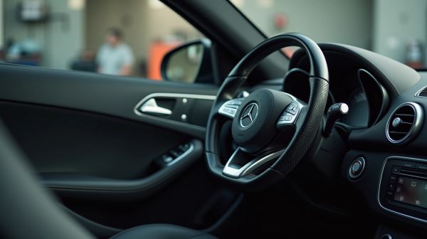 Les étapes essentielles avant de changer le volant d'une Mercedes